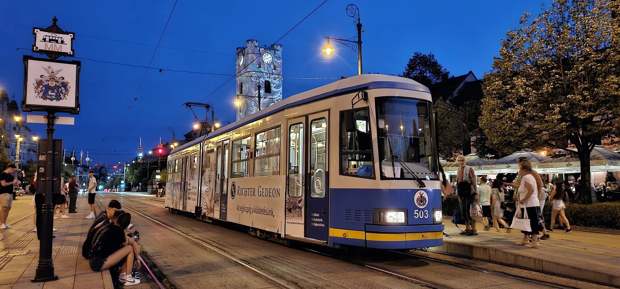 Változik a villamos-közlekedés a Night Ride idején