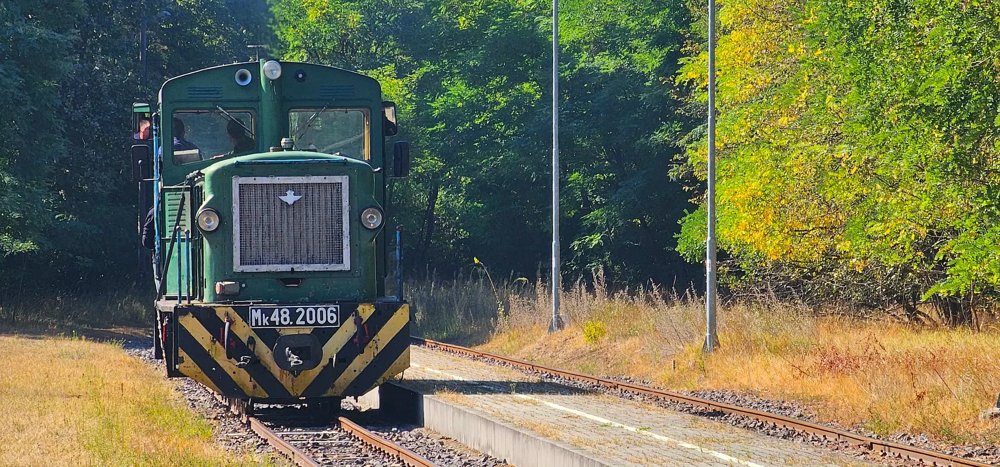 Menetrend szerinti közlekedés a Zsuzsi Erdei Vasúton október 1. és április 30. között